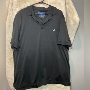 Nautica Men's Classic Black Polo Shirt
